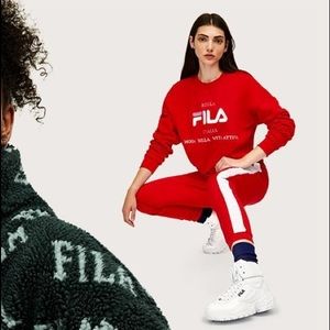 FILA disruptor boot sneakers fold down shoes